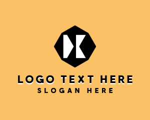 Geometric - Generic Business Letter K logo design