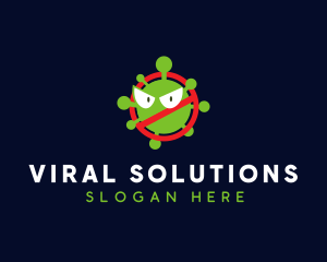 Virus - Stop Coronavirus Virus logo design