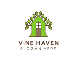 Vine Leaf House logo design