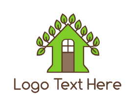 Leaf - Vine Leaf House logo design