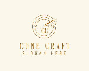 Sewing Needle Thread logo design