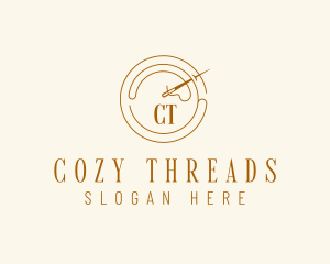 Sewing Needle Thread logo design