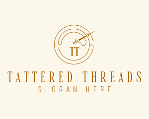 Sewing Needle Thread logo design