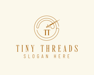 Sewing Needle Thread logo design