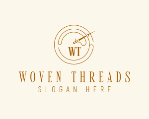 Sewing Needle Thread logo design