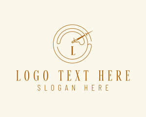 Couture - Sewing Needle Thread logo design