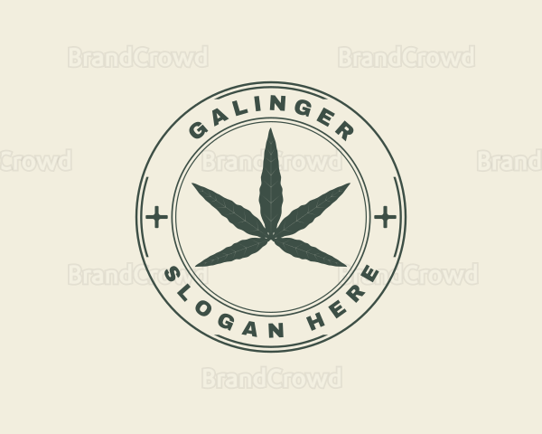 Marijuana Weed Leaf Logo