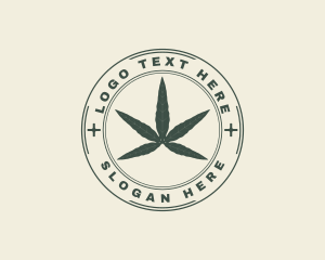 Marijuana Weed Leaf Logo