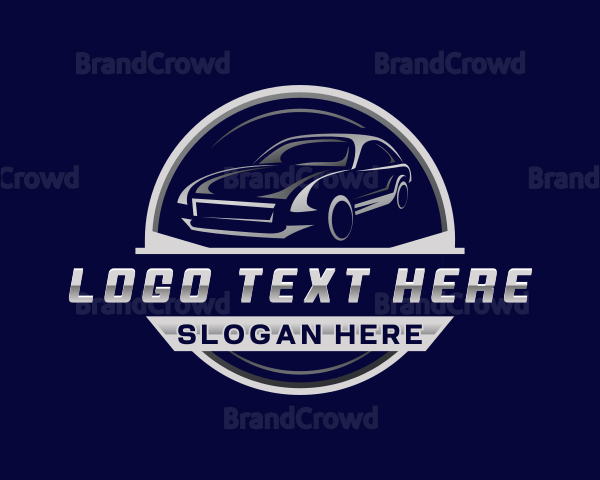 Luxury Car Garage Logo