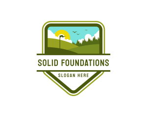 Golf Course Country Club Logo