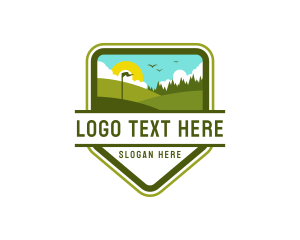 Putter - Golf Course Country Club logo design