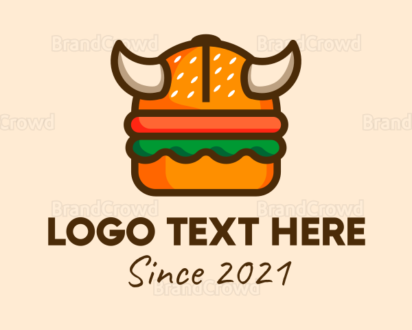 Viking Horns Hamburger Logo