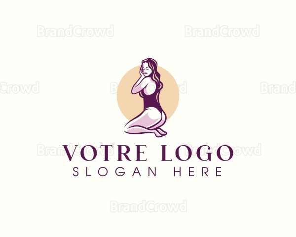 Woman Body Sexy Logo