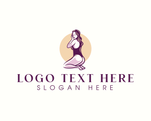 Underwear - Woman Body Sexy logo design