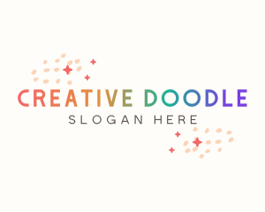 Doodle - Simple Doodle Sparkles logo design