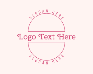 Badge - Elegant Pink Boutique logo design