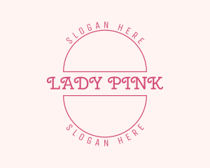 Elegant Pink Boutique logo design