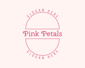 Elegant Pink Boutique logo design