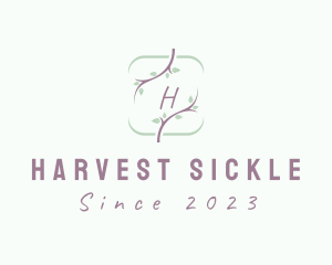 Nature Plant Branches logo design