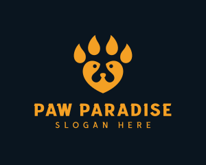 Paw Animal Shelter logo design