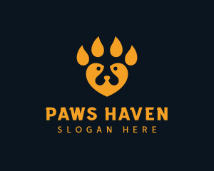 Paw Animal Shelter logo design