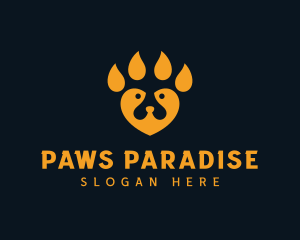 Paw Animal Shelter logo design