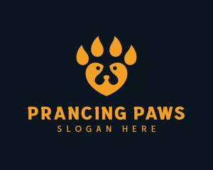 Paw Animal Shelter logo design