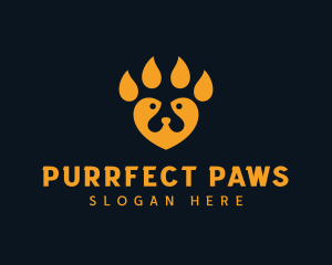 Paw Animal Shelter logo design