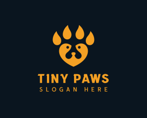 Paw Animal Shelter logo design