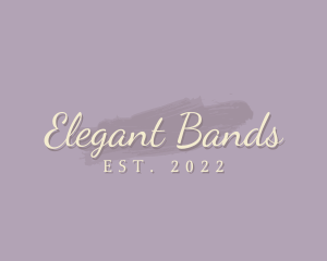 Beauty Pastel Wordmark logo design