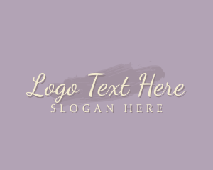 Beauty Pastel Wordmark Logo