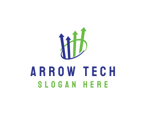 Startup Arrow Industry logo design