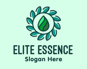 Herbal Essence Droplet logo design