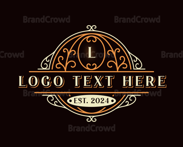 Elegant Decorative Ornament Logo