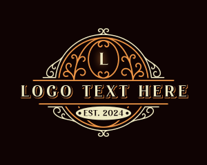 Elegant Decorative Ornament  Logo