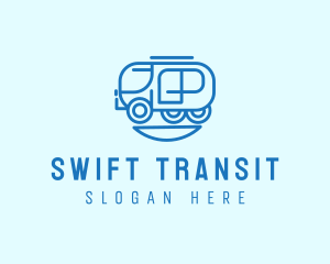 Transit - Trailer Caravan Vehicle logo design