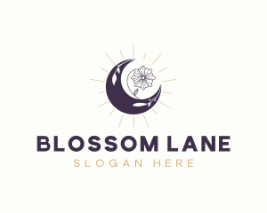 Florist - Floral Moon Florist logo design