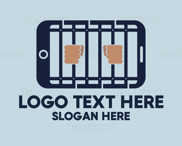 Smartphone Prison Jail App Logo