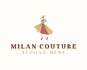 Fashionista Clothing Couture logo design