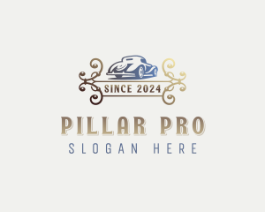 Vintage Car Detailing Logo