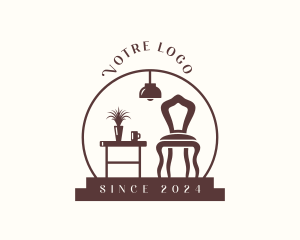 Upholsterer - Furniture Decor Boutique logo design