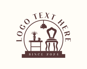 Upholstery - Furniture Decor Boutique logo design