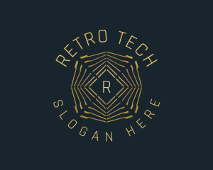 Digital Technology Cyber logo design