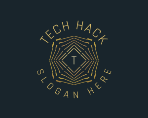 Digital Technology Cyber logo design