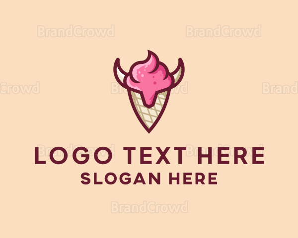 Viking Ice Cream Logo