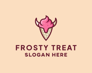 Popsicle - Viking Ice Cream logo design