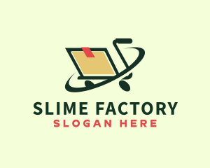 Push Cart Delivery logo design