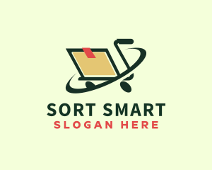 Push Cart Delivery logo design