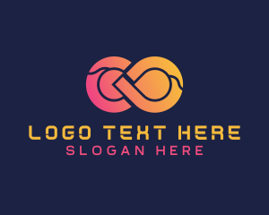 Biotech - Creative Infinity Loop logo design