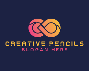 Creative Infinity Loop logo design